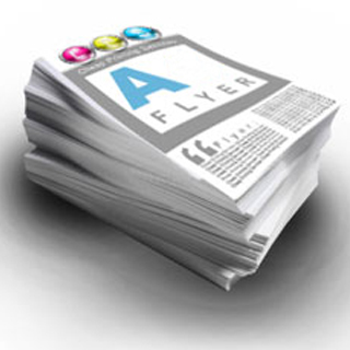 500 A6 Full Colour Single Sided Flyers Leaflets Printed 130gsm Gloss